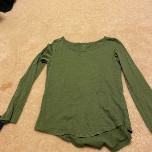 Green long sleeve